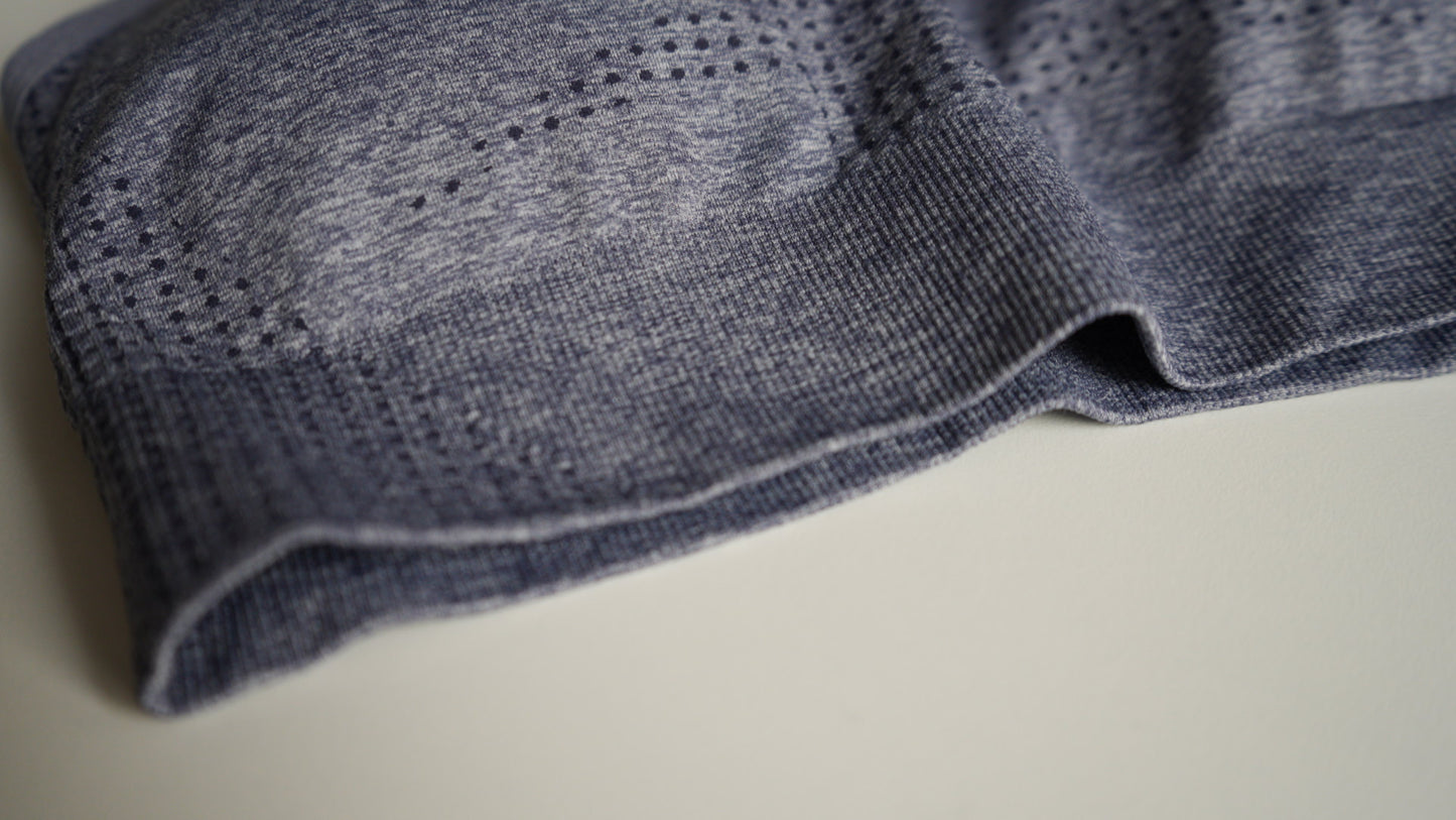 Crop top Sports bra - Grey / Blue